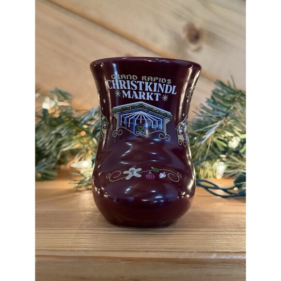 2024 Grand Rapids Christkindl Market Holiday Coffee Cup Tea Mug Gluhwein 8 Oz - Picture 2 of 5